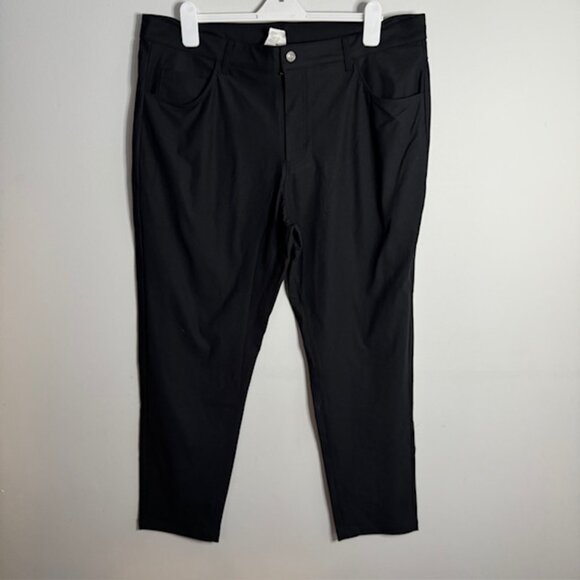 Fabletics Men's The Don 5-Pocket Pants Black Size 38x32 - Picture 1 of 6